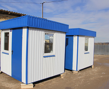 Быстровозводимый пост охраны